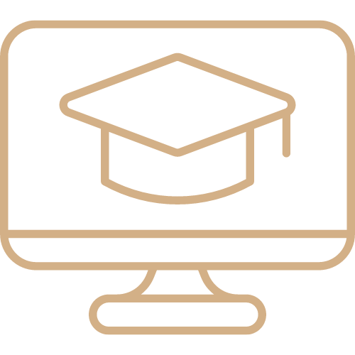 Onlineschulungsplattform Piktogramm